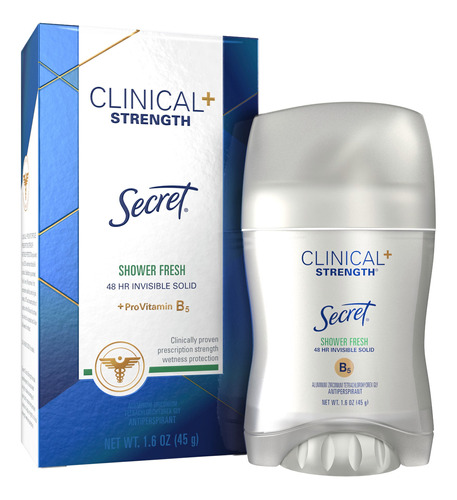 Desodorante Antitranspirante Secret 1.6 Onzas Clinical