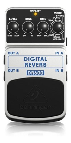 Pedal Digital Behringer Dr600 Pedal Reverb Premium