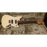 Fender Mustang Olympic White P90 Mex