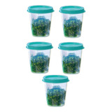 Tupper® Hermetico Mini Contenedor 60ml X5 Tupperware® 0% Bpa