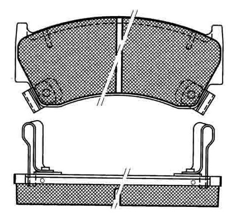 Pastillas Freno Para Nissan Almera 96/ Delantera Marca Icer Foto 2