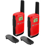 Rádio Comunicador Motorola Talka T110br Motorola Par Com Nfe