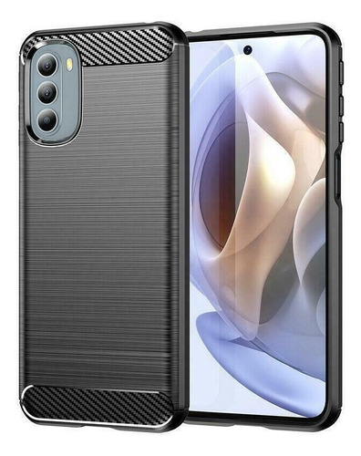 Funda Antigolpes Carbono Para Moto G31 G41 G51 G71