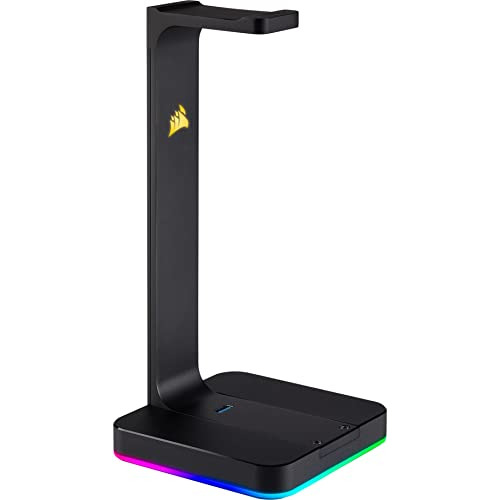 Soporte Para Audífonos Corsair St100 Rgb Premium Con Sonido