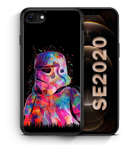 Funda Protectora Para iPhone Stormtrooper Star Wars Tpu Case