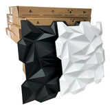 Panel Decorativo 3d Profesional 50x50cm Caja Con 10 Piezas