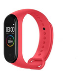 Relógio Digital Smartwatch Inteligente M4 Em Oferta Vermelho