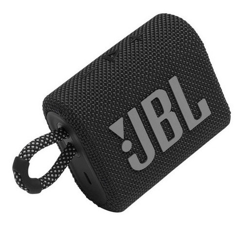 Caixa De Som Jbl Go 3 Portátil Com Bluetooth  Black