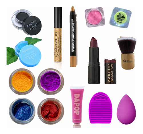 Kit De 15 Artículos De Maquillaje