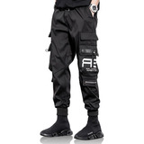 Joggers Pantalon Cargo Streetwear De Casual Para Hombre