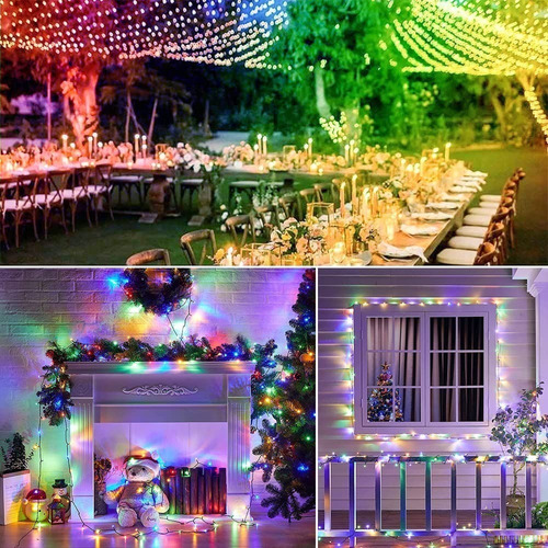 Serie Led Vintage 10 Mt Luz Cálida O Fría Navidad Eventos