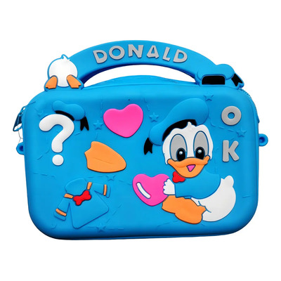 Bolsa Crossbody Rosa Persona Extreme Beauty Silicona Monedero Donald Níquel
