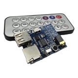 Decodificador De Audio Con Control Remoto, Amplificador, Usb