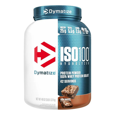 Iso 100 3 Lbs - Dymatize Nutrition Sabor Fudge Brownie | Meses sin interés