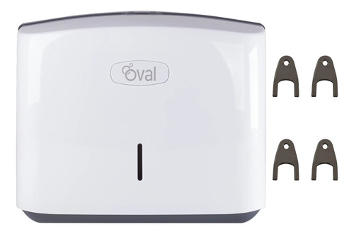 Despachador Toalla Interdoblada Eco Oval + 2 Llaves Extra
