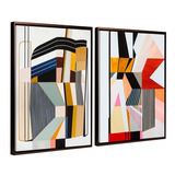 Cuadros Minimalistas Abstractos Modernos Canvas Con Marco