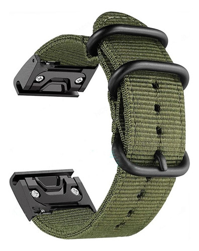 Correa De Nailon De Lona Para Garmin Fenix 7 6x 6s 6 Pro