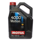 Aceite Motul Mineral 4000 Motion 15w50 5lt 10,000km