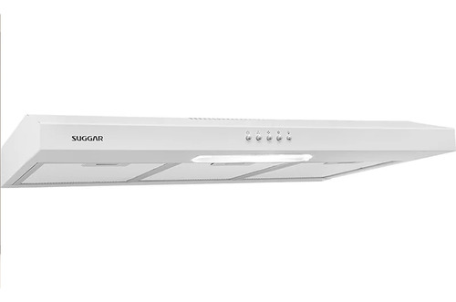 Depurador E Exaustor De Ar Slim 80 Cm Branco Suggar 220v