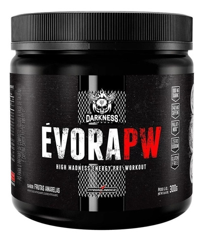 Pré Treino Évora 300g Darkness Integralmedica