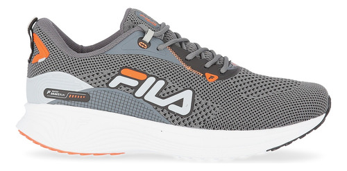 Zapatilla Fila Racer Brave Run Hombre Grafito/negro/naranja