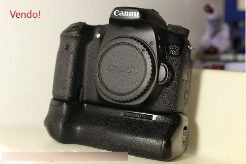 Canon 70d (só O Corpo) + Grip Canon