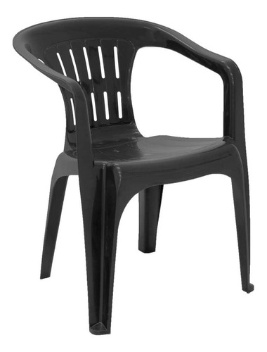 Cadeira Preta Atalaia Tramontina 92210009 Bazar News