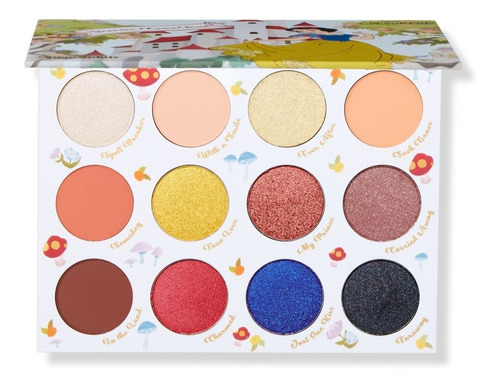 Paleta Colourpop Dreams Come True Blancanieves Original