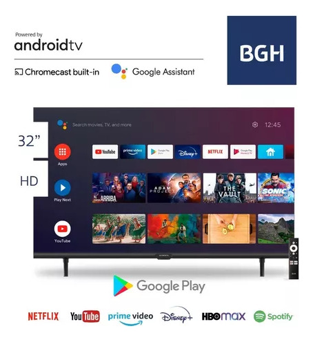Android Smart Tv Bgh 32 Pulgadas Hd B3222s5a