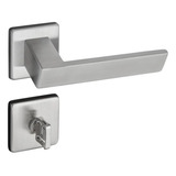 Fechadura Pado Porta Banheiro Beethoven 55mm Inox Escovado