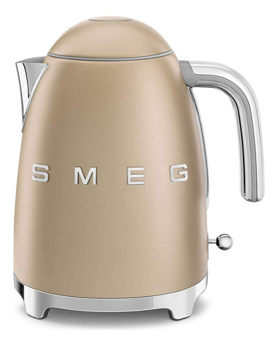 Tetera Eléctrica Smeg, 1.7 L, Champán Mate