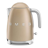 Tetera Eléctrica Smeg, 1.7 L, Champán Mate