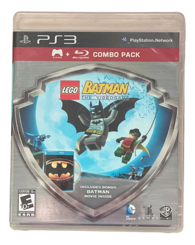 Jogo Ps3 Lego Batman The Videogame - Combo Pack - Usado