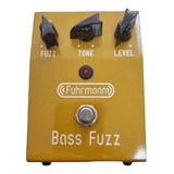 Pedal De Baixo Bass Fuzz Fuhrmann Vintage