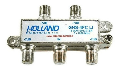 Derivador Splitter Digital Holland 1ghz Ghs-4fcli Tv Led Tda