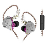 Kz Zsn Pro Audífonos In Ear Con Mic (púrpura)
