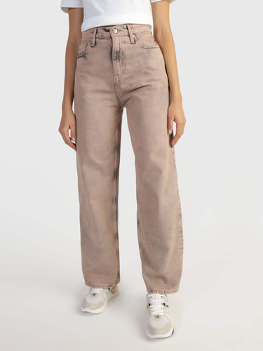 Jeans Relaxed Rosa Para Mujer Calvin Klein