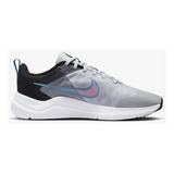 Tenis Nike Mujer Downshifter 12 Gris Rosa
