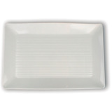 Bandeja Melamina Blanca 29,7 X 19,5 X 2,5 Cm Dolsan Sj4034