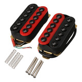 Yibuy Hoc-bk+rd Tmb - Juego De Pastillas Para Guitarra Elctr