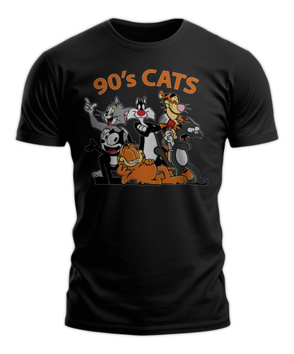 Polera Gustore De Gatos De Los 90s