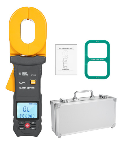 Pinza Amperimétrica Para Resistencia Eléctrica Ground Field