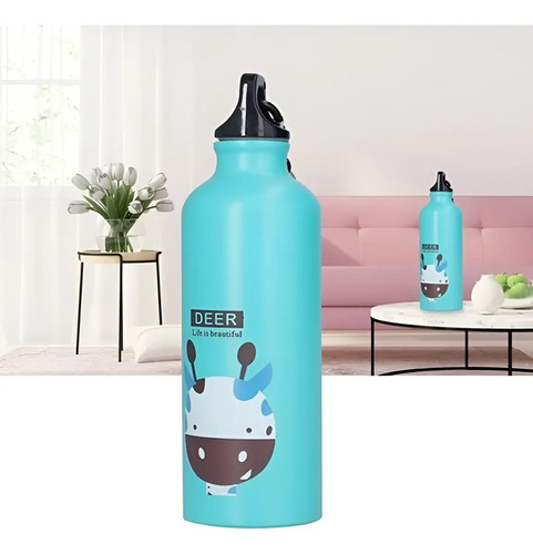 Termo Infantil De Aluminio Botella De Agua Para Niños