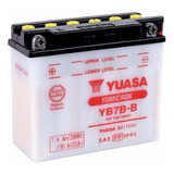 Bateria Para Moto Yb7b B Yuasa 12v 7ah