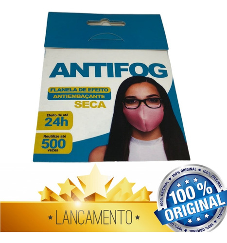 Flanelas Efeito Antiembaçante Óculos Viseira Outfog Original