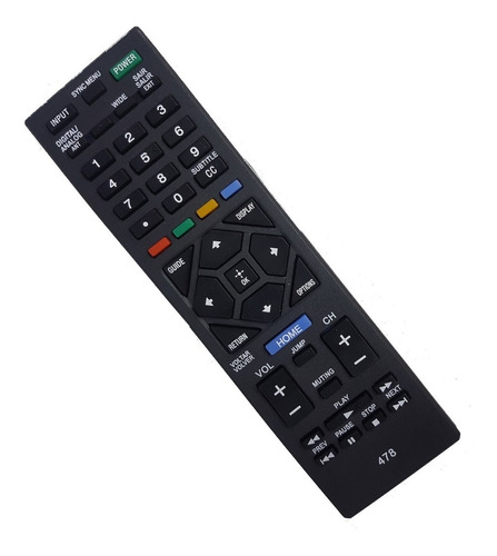 Control Remoto 478 Compatible C/todos Tv Lcd Led Sony Bravia