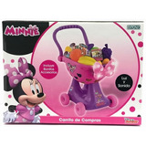 Disney Minnie Carrito De Comprar Con Acc Luz Sonido Mt3 2099