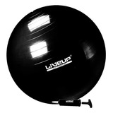 Bola Suíça Para Pilates 65cm Preto - Liveup