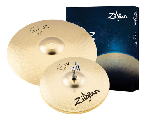 Set Platillos Zildjian Zp1316 Planet Z 13 Hihat- 16 Crash