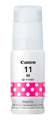 Tinta Canon Gi-11 Magenta Original | Pixma 2160 | Pixma 3160